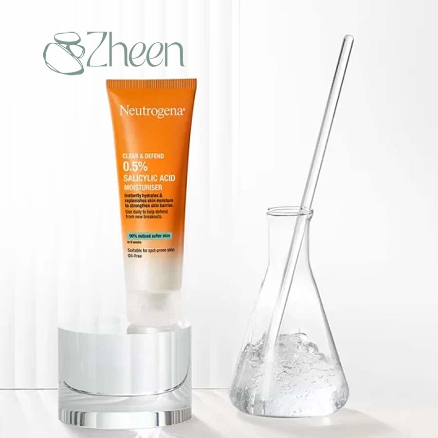 ژل رفع جوش فوری نوتروژینا مدل Clear & Defend حاوی سالیسیلیک اسید 0.5% حجم 15 میل